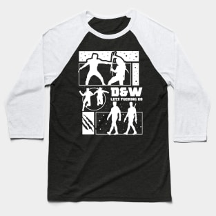 BNW Comics Styled artwork of the heroes Baseball T-Shirt